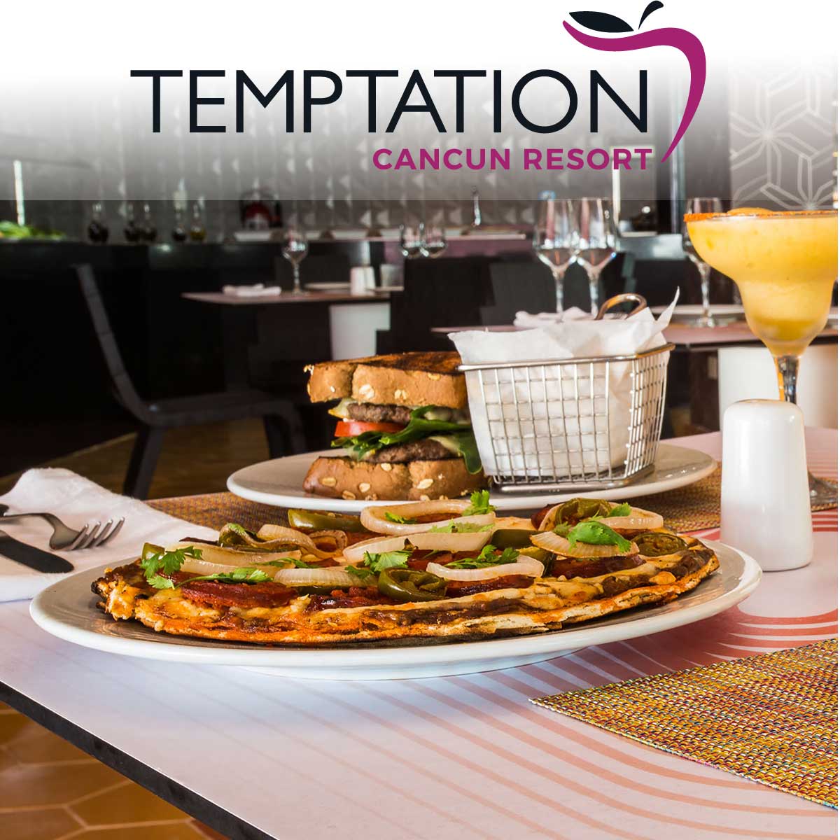 Restaurants at Temptation Cancun